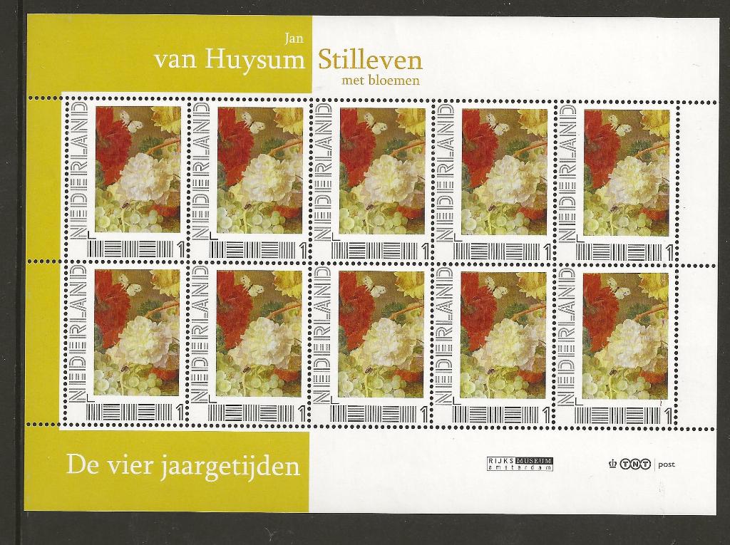 Vel 4 jaargrijden, Vanh Huysu, Stilleven, postfris,, Ophalen of Verzenden, Postfris