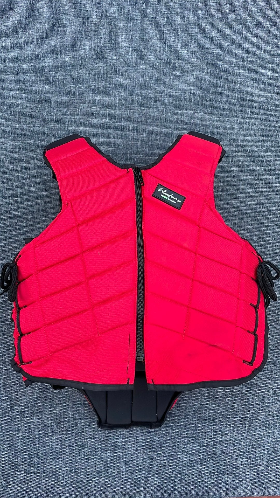 Body protector, rood/zwart, Rafaay Riding Wear, Ophalen, Zo goed als nieuw
