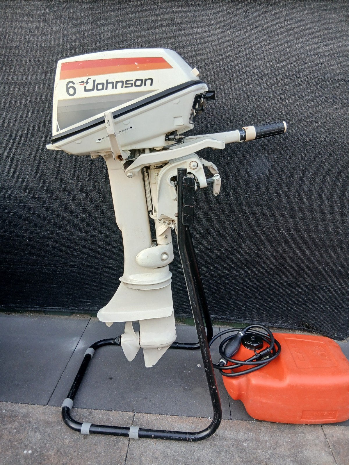 Johnson 6pk, Watersport en Boten, Buiten- en Binnenboordmotoren, Ophalen, Benzine, 5 tot 10 pk