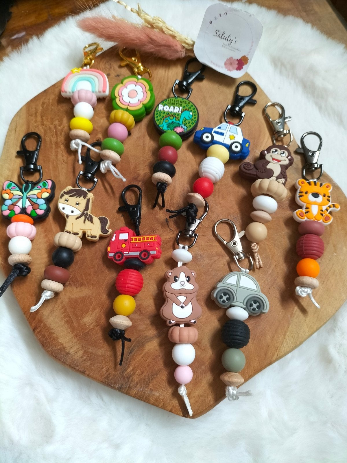 Nieuw • Leuke jaszipper - Tashanger • Diverse, Overige typen, Nieuw, Ophalen of Verzenden, Saluty's kinder- en kraamcadeaus