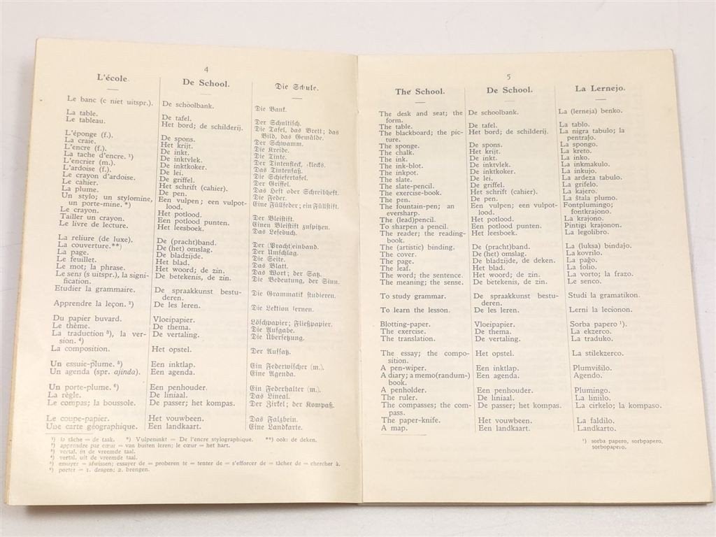 Kleine Tolk — Vintage Taalboek met Esperanto, 1949, Ophalen of Verzenden