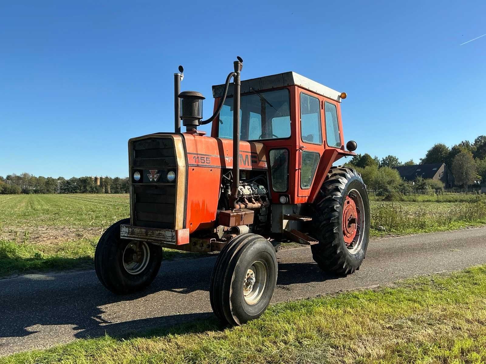 1977 Massey Ferguson 1155 Tweewielaangedreven landbouwtracto, Zakelijke goederen, Gebruikt, Massey Ferguson