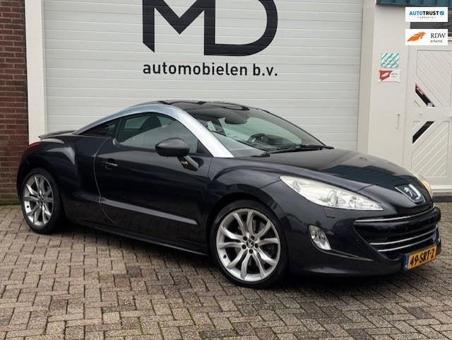 Peugeot RCZ 1.6 THP 200PK -2e eigenaar-Leder-Xenon-Navi- JBL, Voorwielaandrijving, 15 km/l, Gebruikt, Zwart