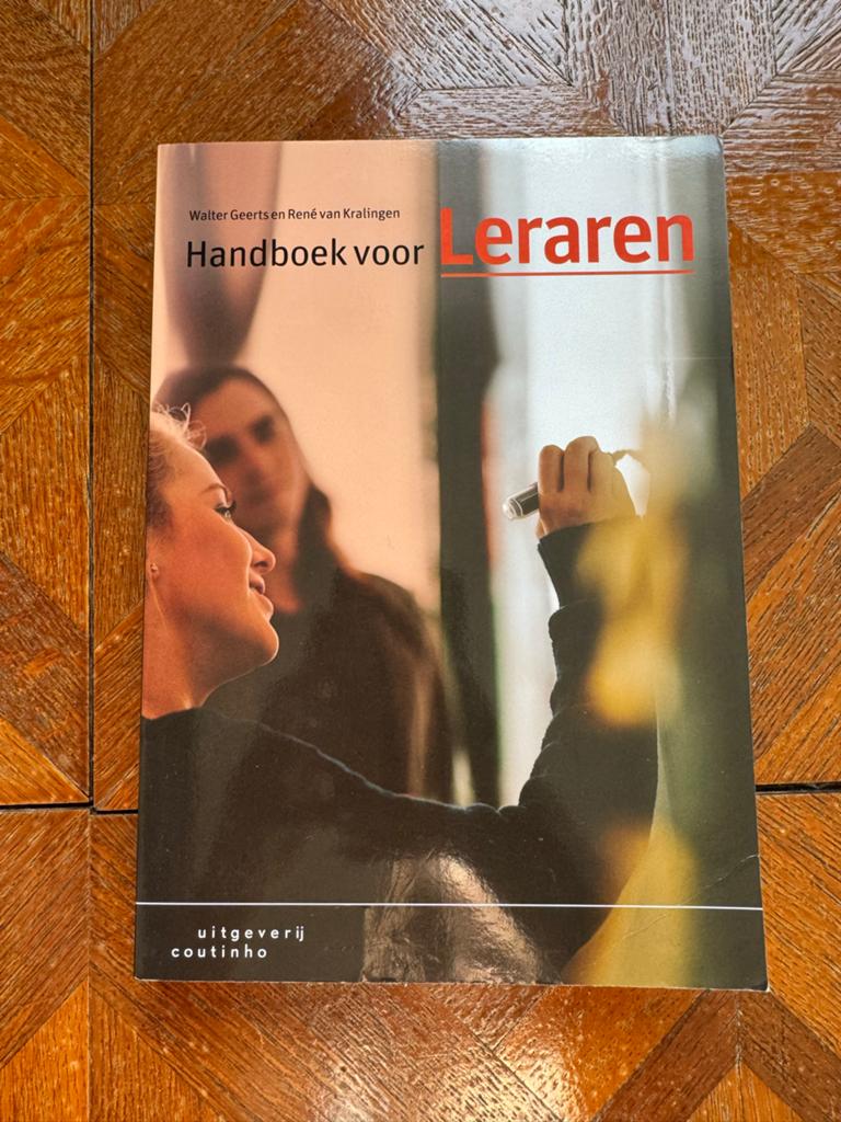 Handboek voor leraren - Geerts & van Kralingen, Ophalen of Verzenden, Gamma, Zo goed als nieuw, HBO
