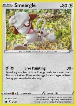Smeargle 15/15 – McDonald's Collection 2022 – NM, Ophalen of Verzenden, Nieuw, Losse kaart