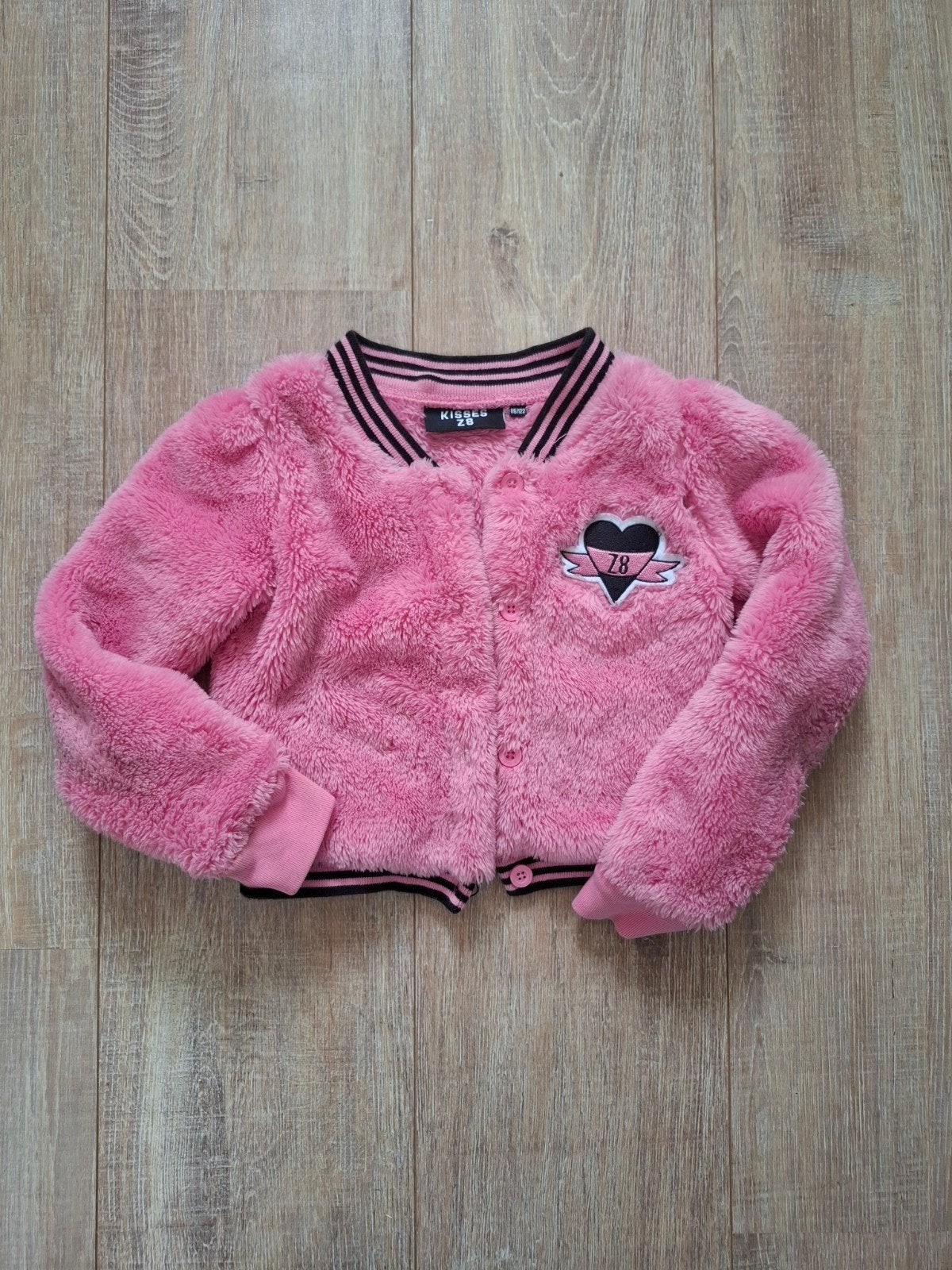Z8 Supermooi roze Vestje/Jasje Maat 116/122, Gebruikt, Meisje, Ophalen of Verzenden, Z8