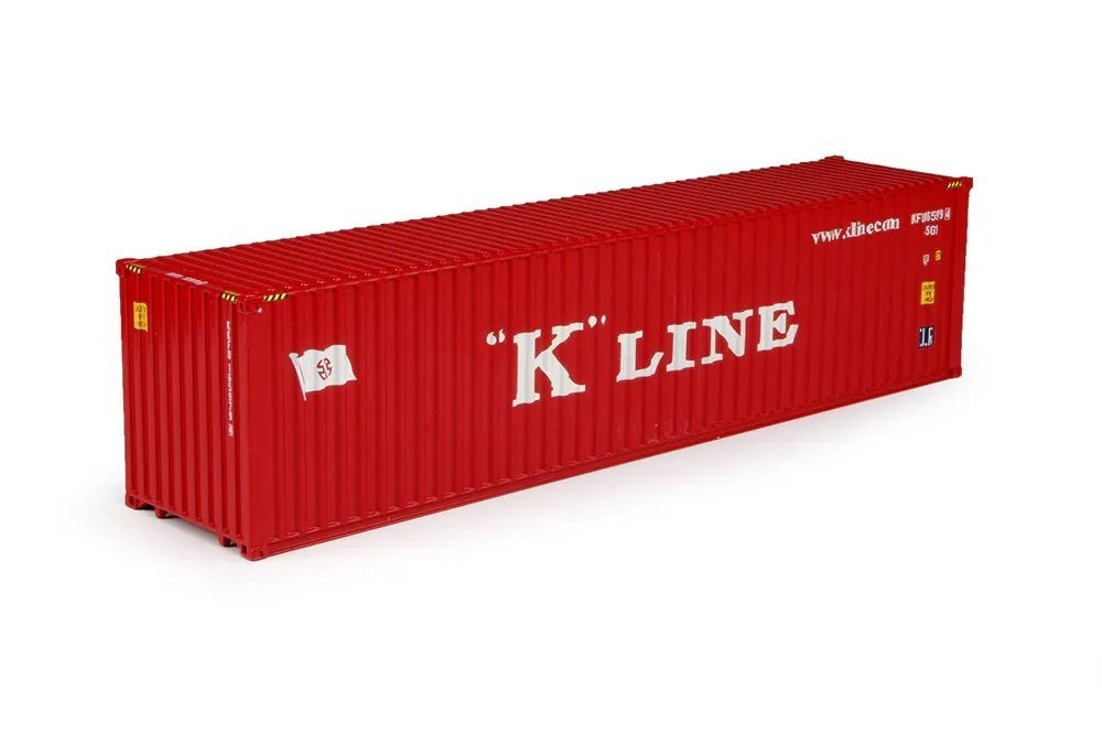 Tekno 40FT Container K-Line 1:50_NIEUW, Ophalen of Verzenden, Nieuw, Bus of Vrachtwagen, Tekno
