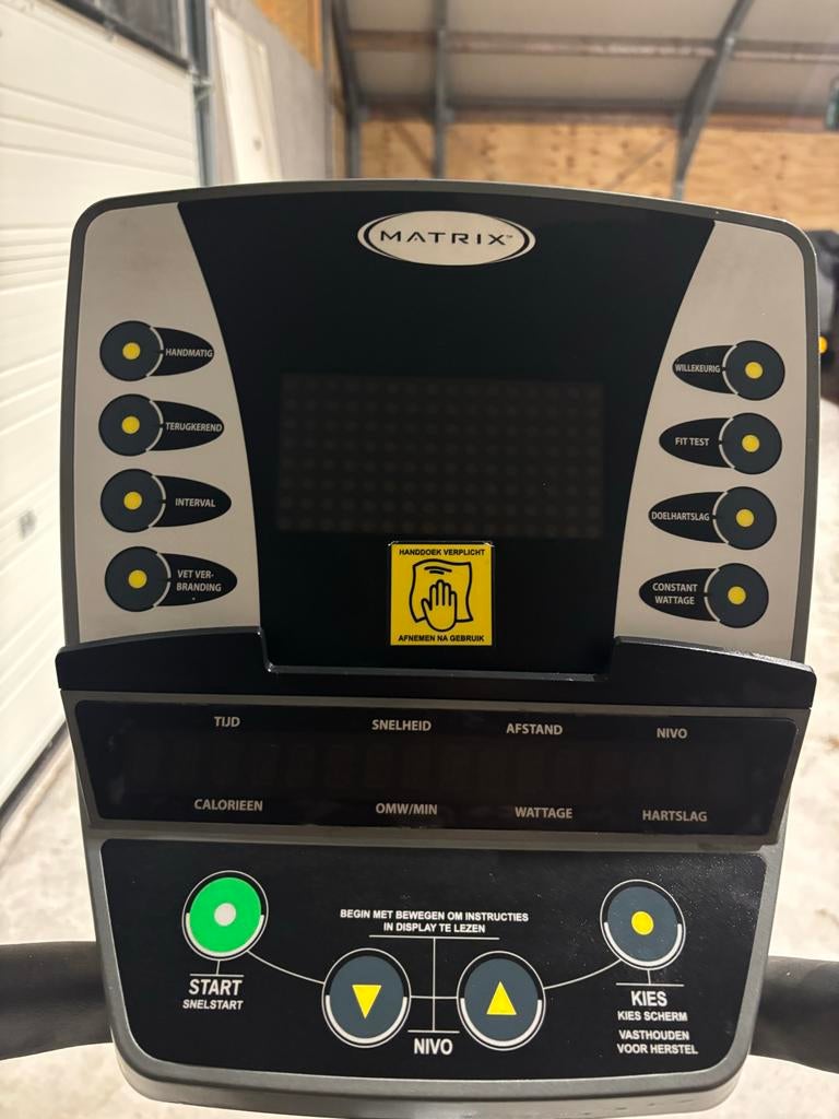 Matrix Ligfiets - Ideaal voor thuisworkouts, Ophalen, Ligfiets, Zo goed als nieuw, Metaal
