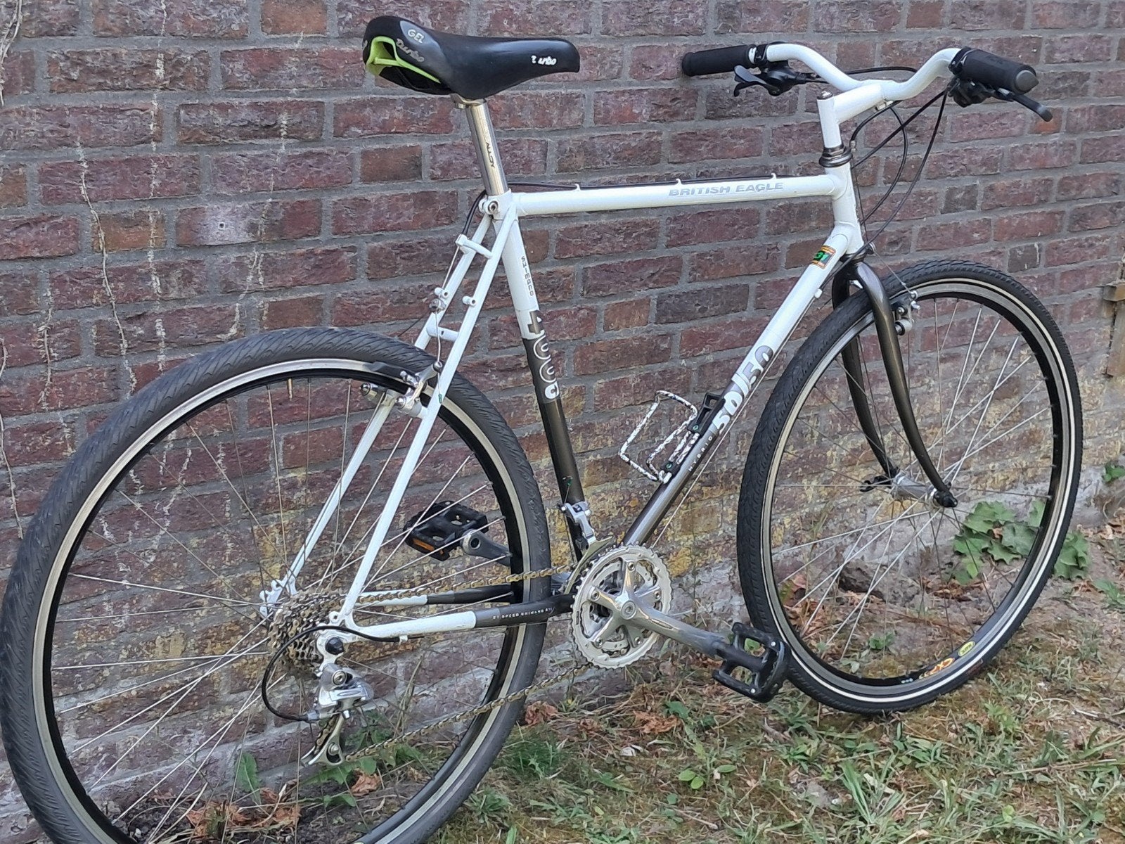 British Eagle hybride reynolds 531, Fietsen en Brommers, 28 inch, Gebruikt, Velgrem, Meer dan 20 versnellingen