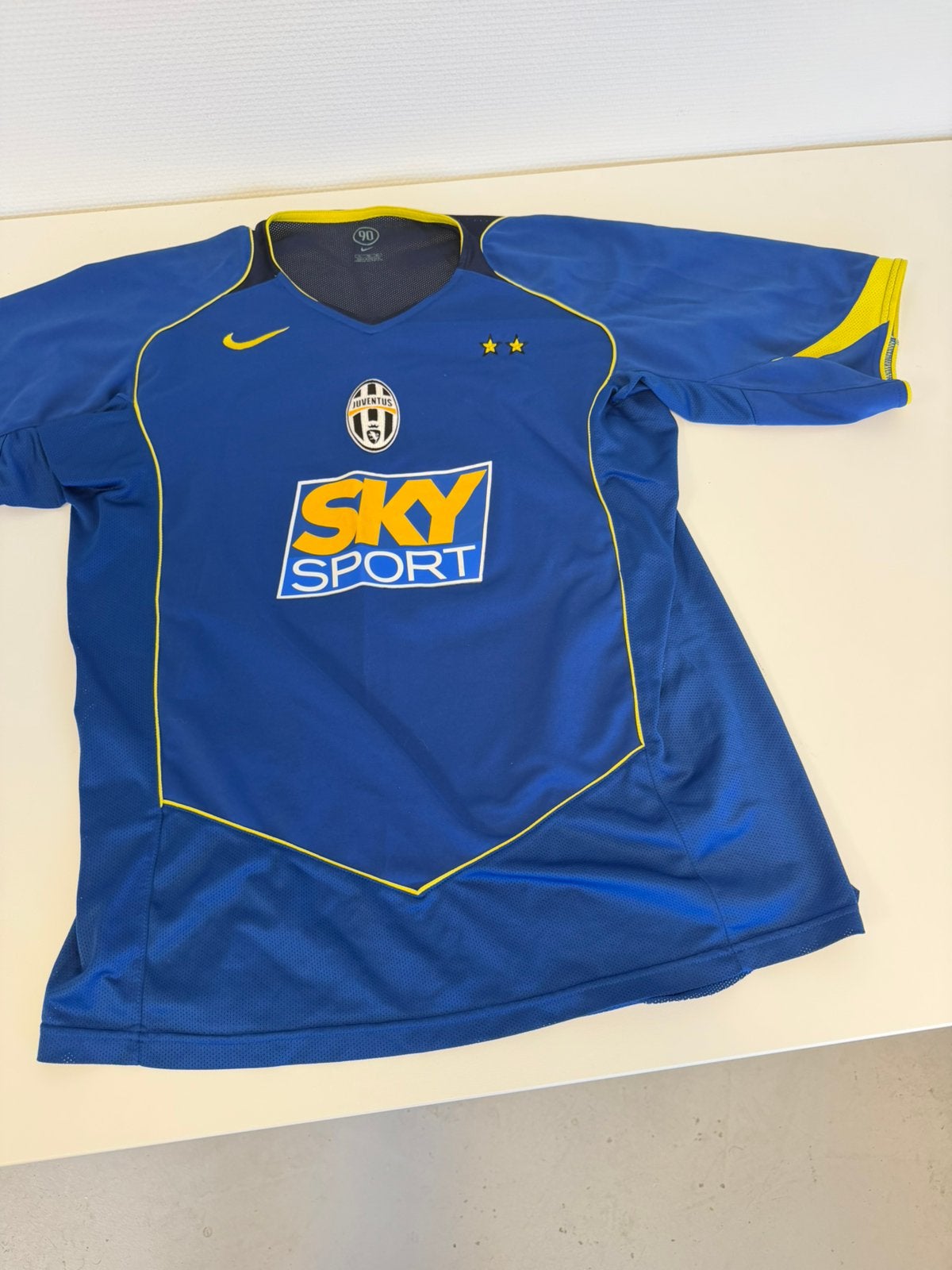 Nike Juventus 2004-2005 04-05 Sky Sport Voetbalshirt XL, Buitenlandse clubs, Shirt, G, Ophalen of Verzenden