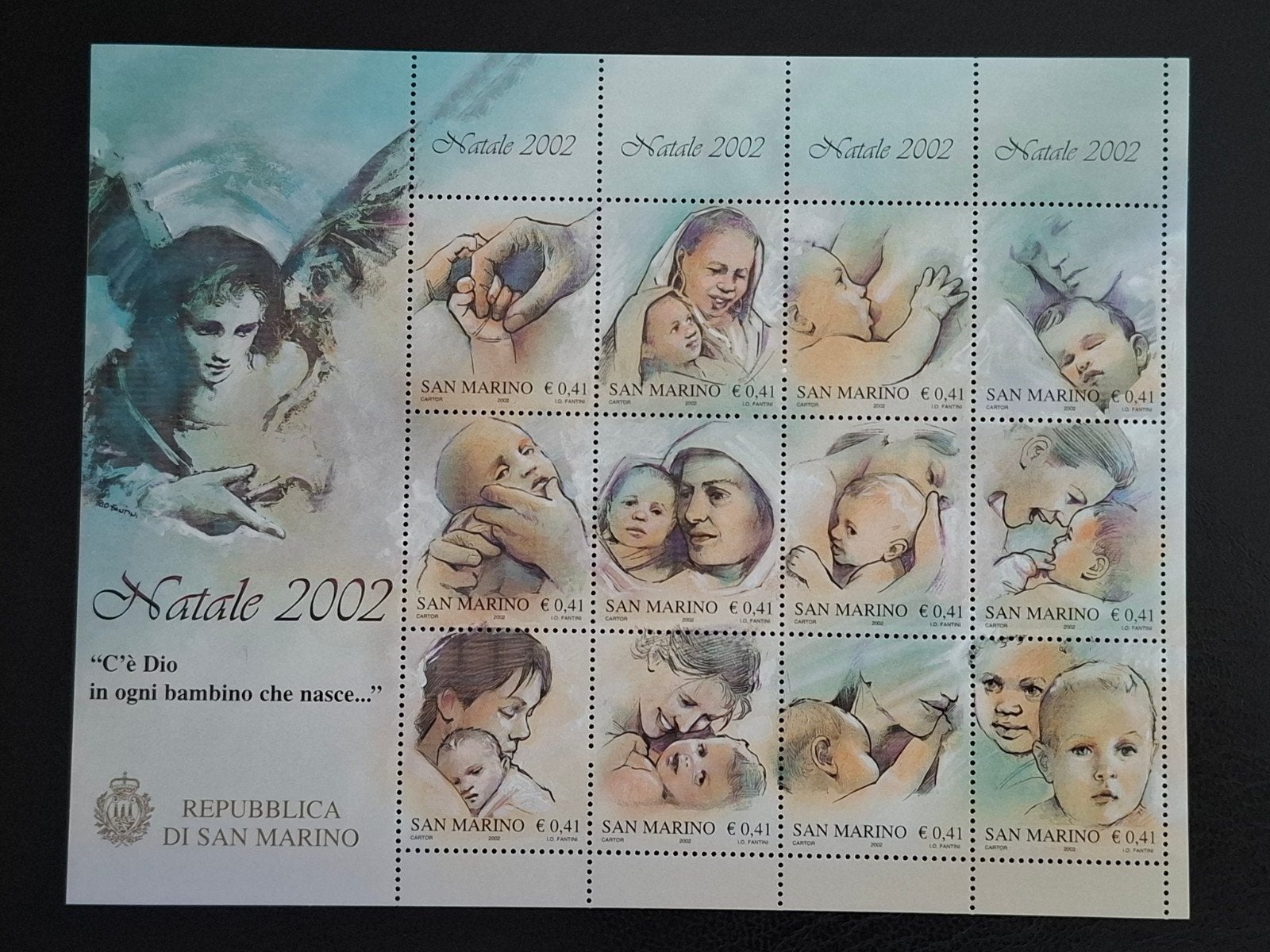 San Marino 2002 Kerst, Ophalen of Verzenden, Overige landen, Postfris