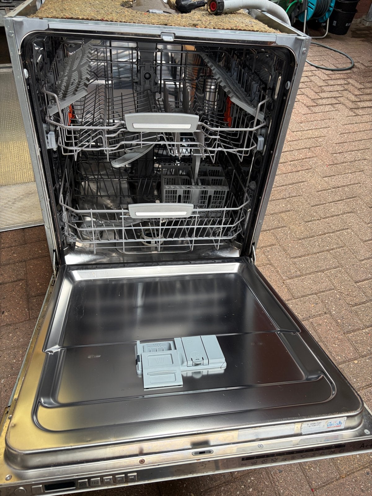 Inbouw vaatwasser Hotpoint Ariston ELTF 11M121 C EU, Witgoed en Apparatuur, Ophalen, Gebruikt, 60 cm of meer, Energieklasse A of zuiniger