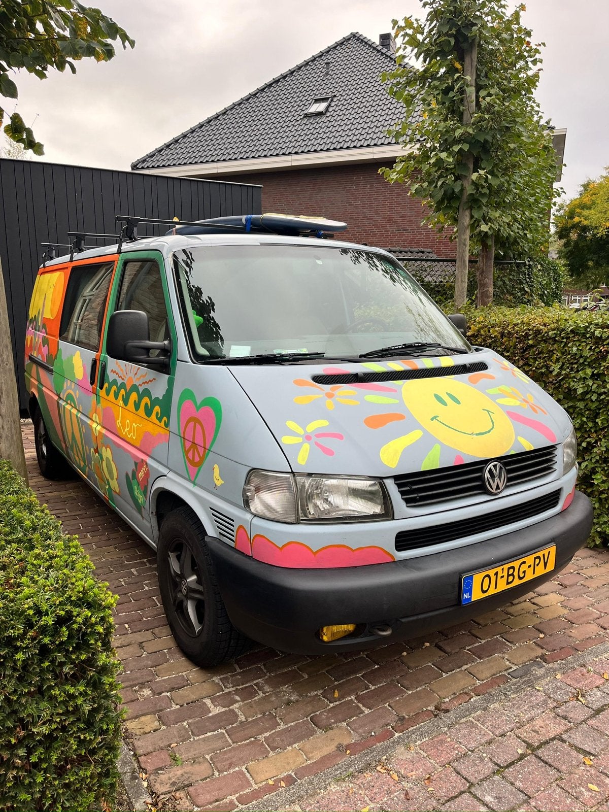 Volkswagen Transporter T4 - verlengd - 2003 - camper, Auto's, Voorwielaandrijving, Overige carrosserieën, 700 kg, Blauw