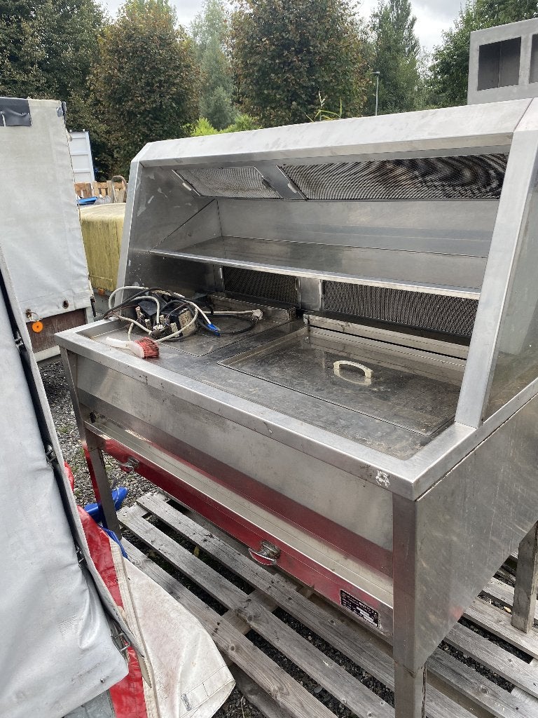 2x Elektrische visovens Smitto computer gestuurd, Ophalen, Gebruikt, Fornuis, Frituur en Grillen