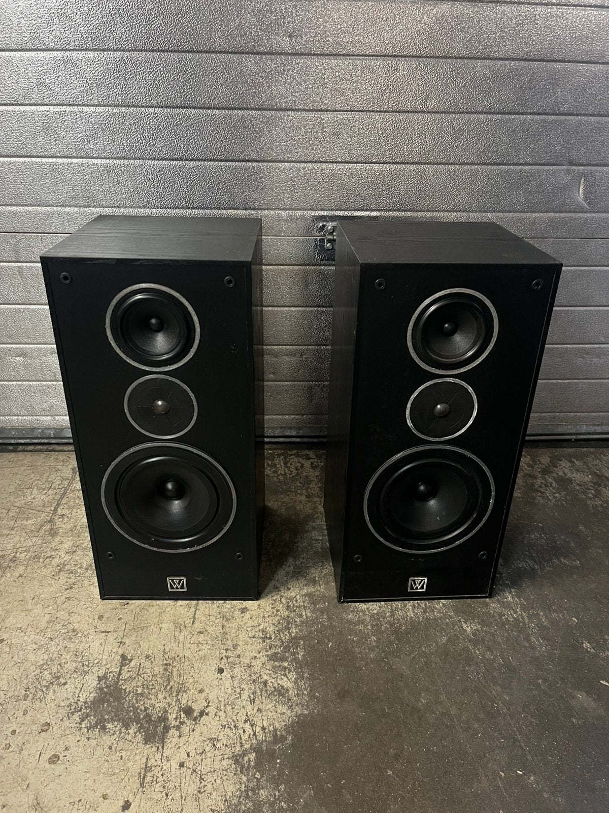 Wharfedale 510 Vintage Audiophile Speakers, Audio, Tv en Foto, Luidsprekers, Gebruikt, A, 120 watt of meer, Front, Rear of Stereo speakers