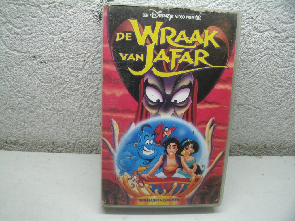 vhs 137a de wraak van jafar, Vanaf 16 jaar, Ophalen of Verzenden, Zo goed als nieuw