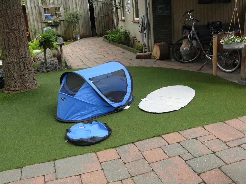 Deryan tent voor baby / peuter als nieuw, Caravans en Kamperen, Tenten, Ophalen of Verzenden, Zo goed als nieuw, Tot en met 2