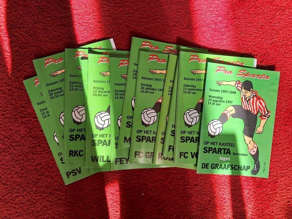 Sparta Rotterdam  1997/1998, Ophalen of Verzenden, Zo goed als nieuw, Sparta, Boek of Tijdschrift