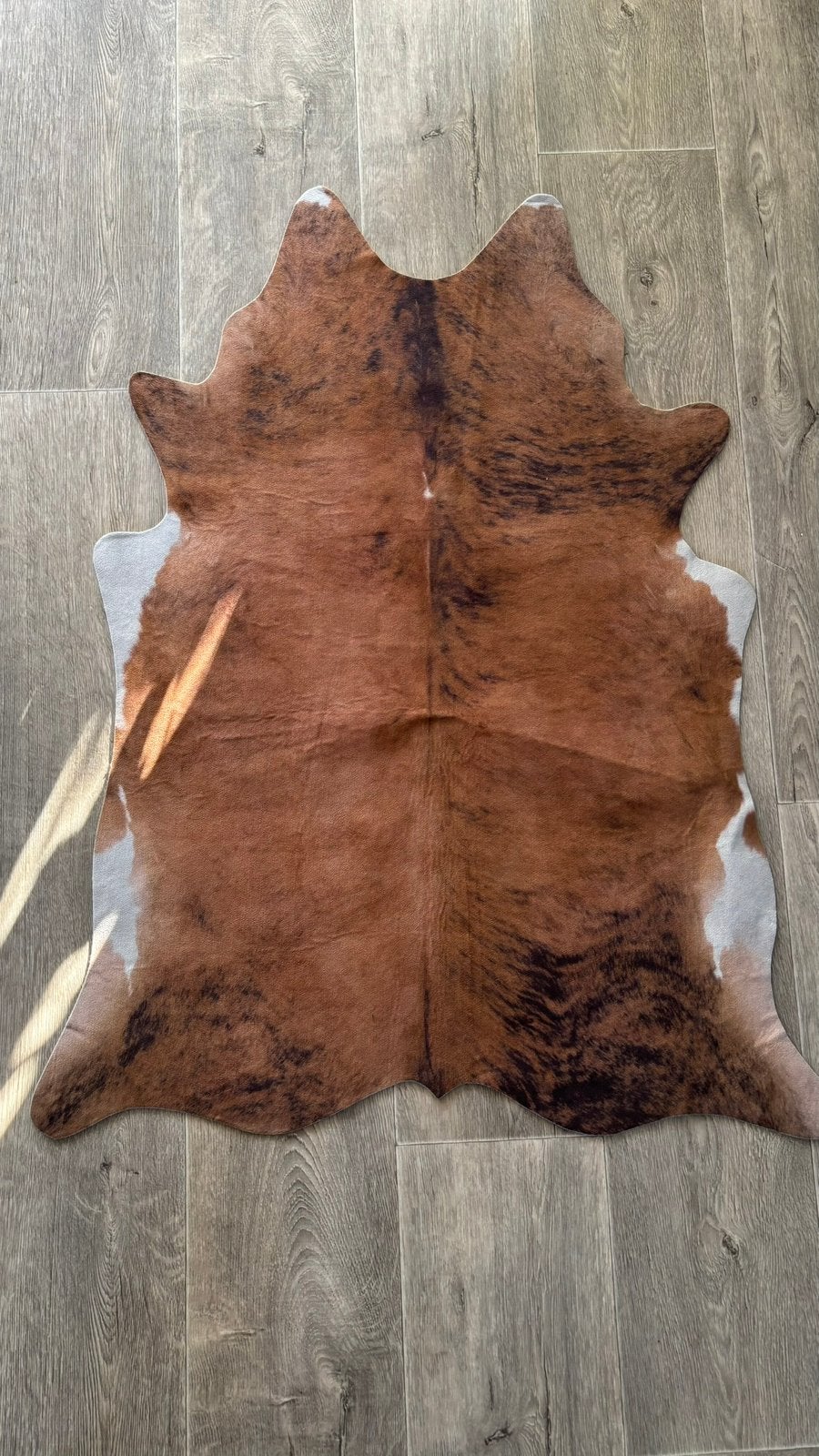 koeienhuid vloerkleed bruin wit Home Affaire Collection, Ophalen of Verzenden, Zo goed als nieuw, Bruin, Rechthoekig
