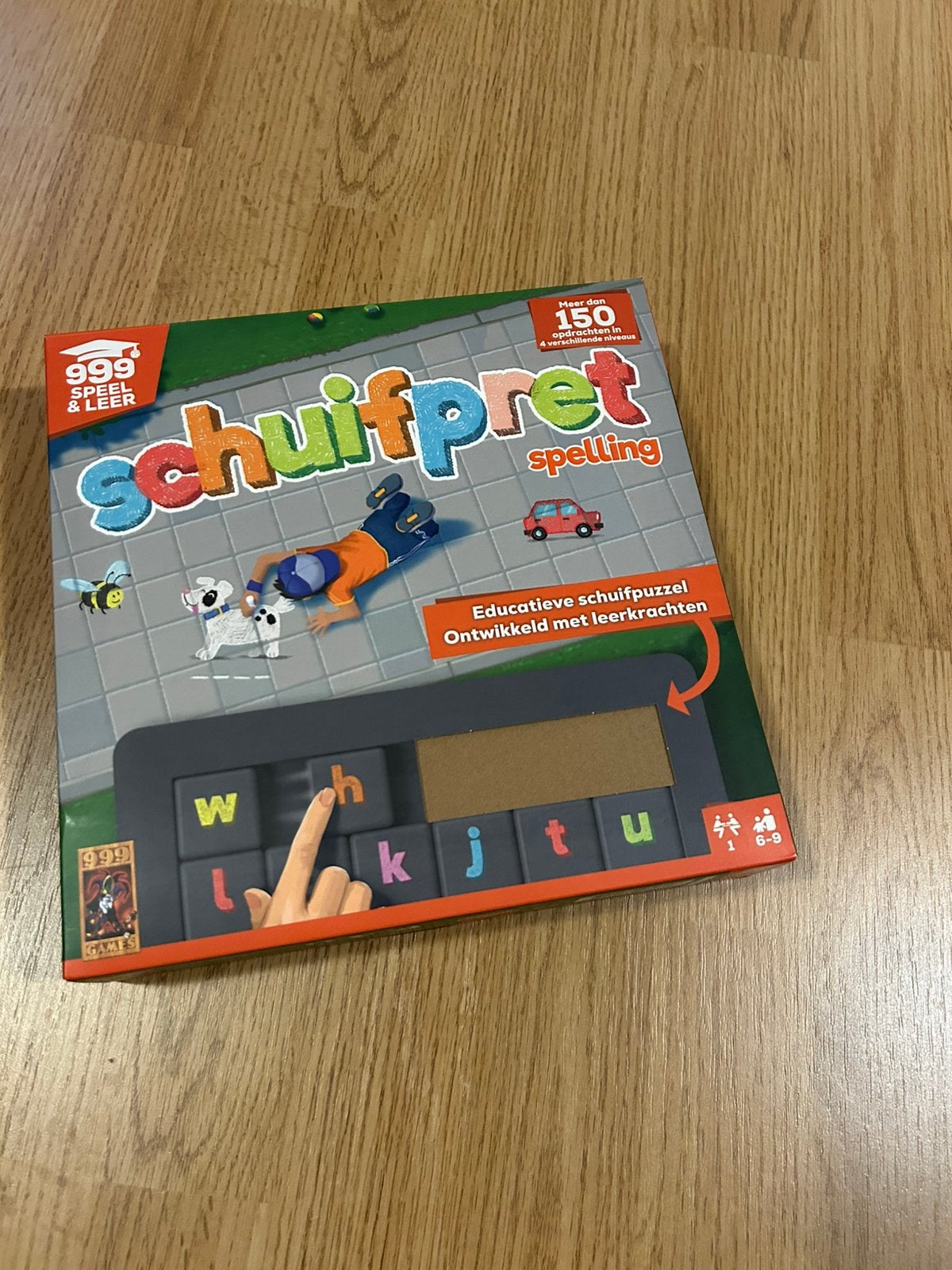Schuifpret spelling letter spel, Ophalen, Zo goed als nieuw, Jongen of Meisje