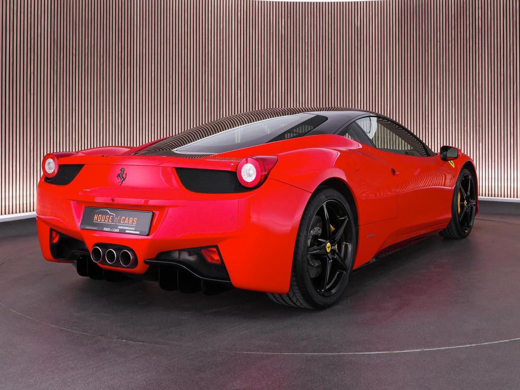 Ferrari 458 Italia 4.5 V8 |Rosso Scuderia|dealer onderhouden, Auto's, Gebruikt, Bedrijf, 2 stoelen, Geïmporteerd
