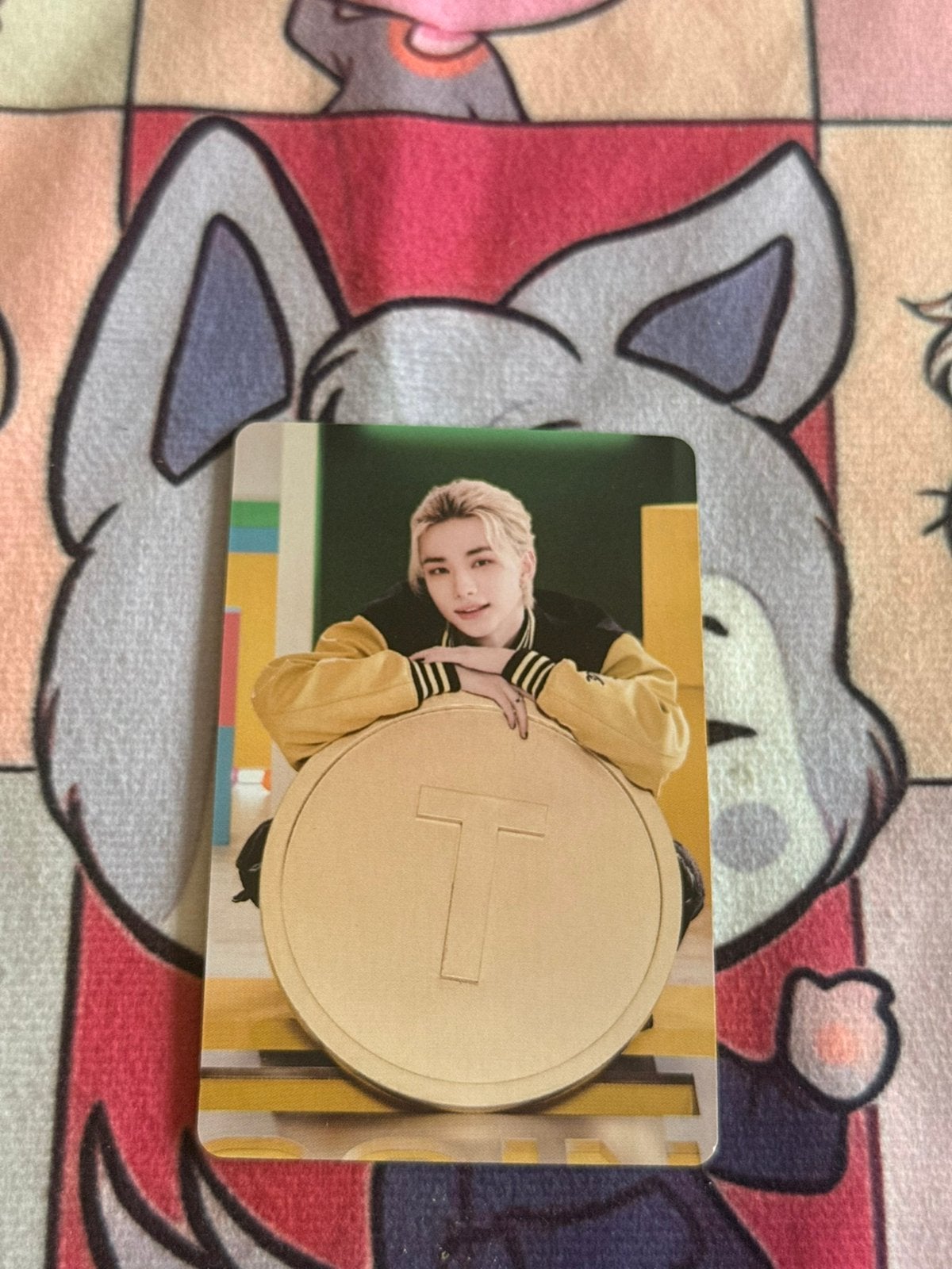 Stray Kids Hyunjin photo card, Ophalen of Verzenden, Zo goed als nieuw, Foto of Kaart