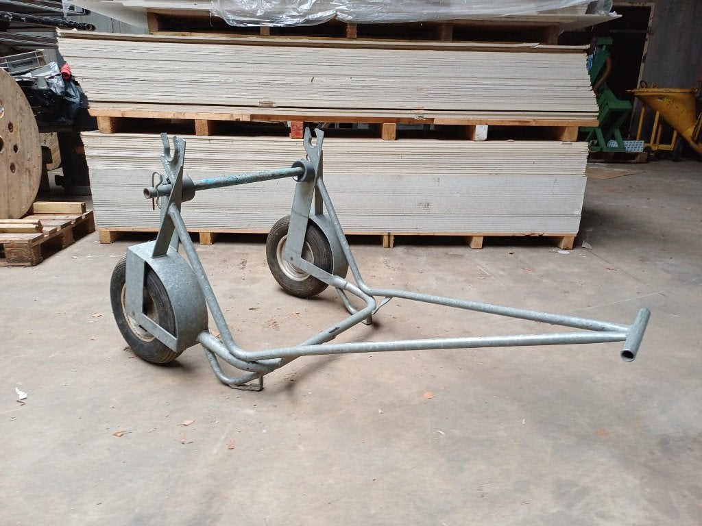 Degelijke Hand-haspelwagen / Kabelhaspelwagen – Verzinkt, Ophalen