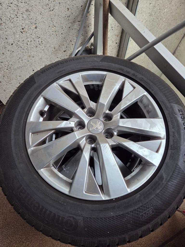 velgen/ wielen incl winterbanden. Peugeot 3008/5008 2018, Auto-onderdelen, Ophalen, Gebruikt, Banden en Velgen, 17 inch