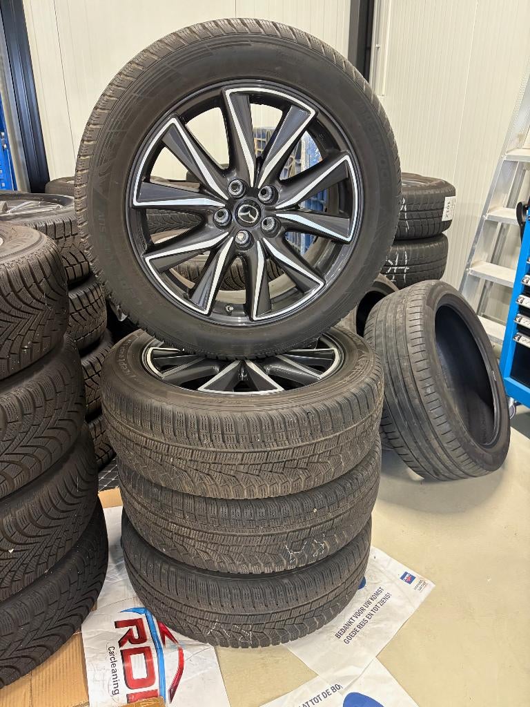 banden velgen Mazda CX5 19 inch orginele velgen, Auto-onderdelen, Banden en Velgen, Gebruikt, Winterbanden, Band(en), Personenwagen