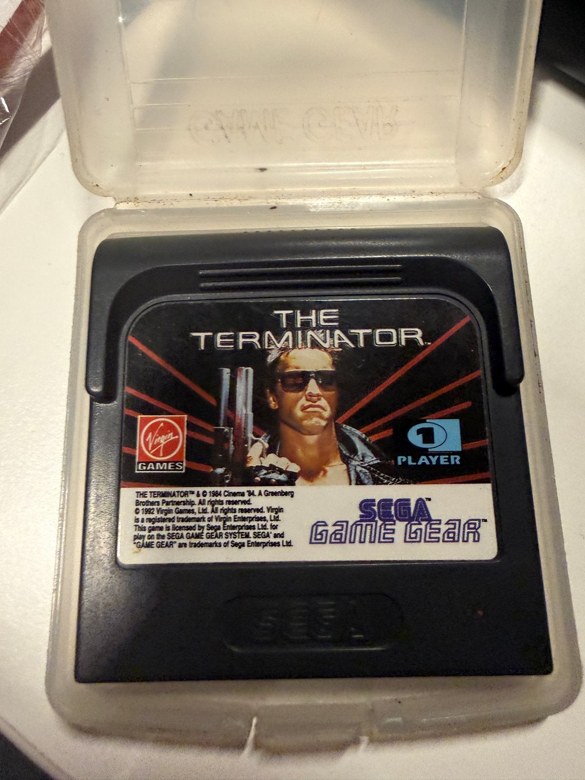 The Terminator Sega Game Gear - Klassieke Actiegame, Gebruikt, Game Gear, 1 speler, Vanaf 12 jaar