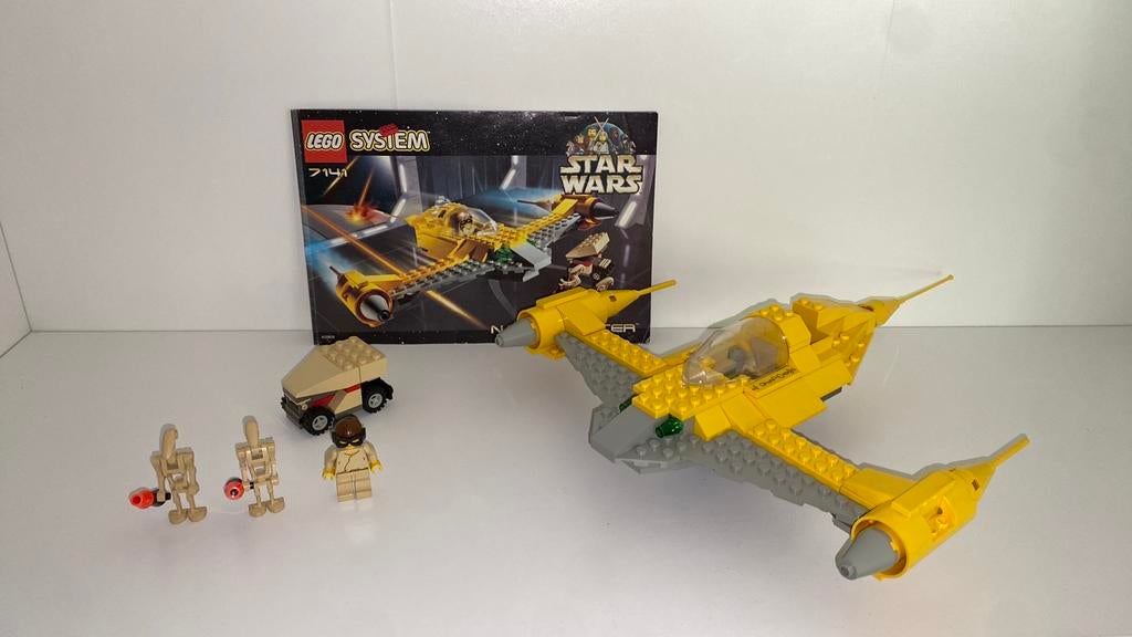 Lego Starwars Naboo fighter, Ophalen of Verzenden, Zo goed als nieuw, Groter dan 1:72, Overige merken
