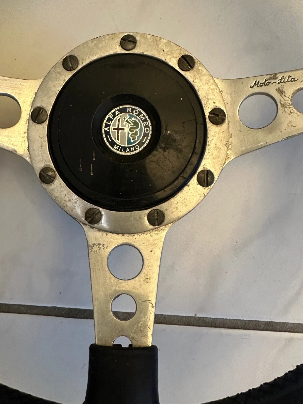 Moto-Lita stuurwiel voor klassieke auto's, Ophalen of Verzenden, Gebruikt, Alfa Romeo