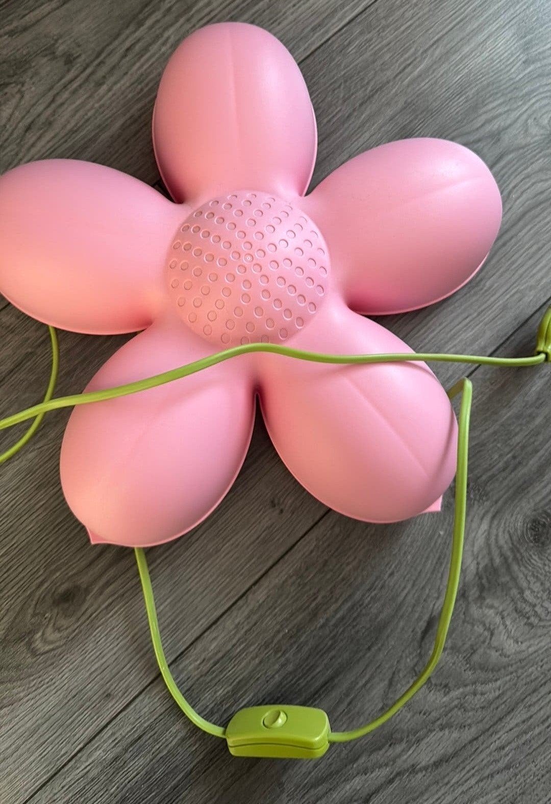 Ikea Roze bloem lamp, Ophalen, Zo goed als nieuw