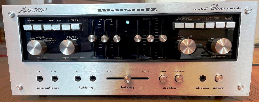 Marantz 3600 voorversterker - in zeer goede staat (1975-78), Ophalen, Gebruikt, Stereo, Marantz