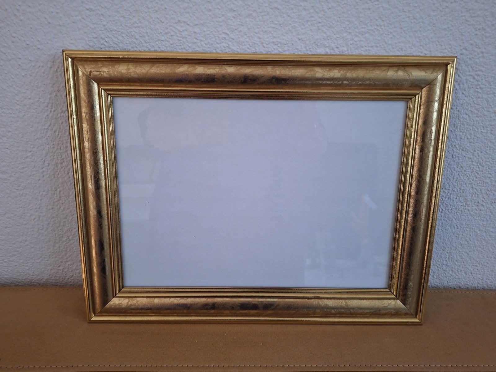 Goudkleurige Fotolijst, Ophalen, Glas, Met glas, Fotolijst