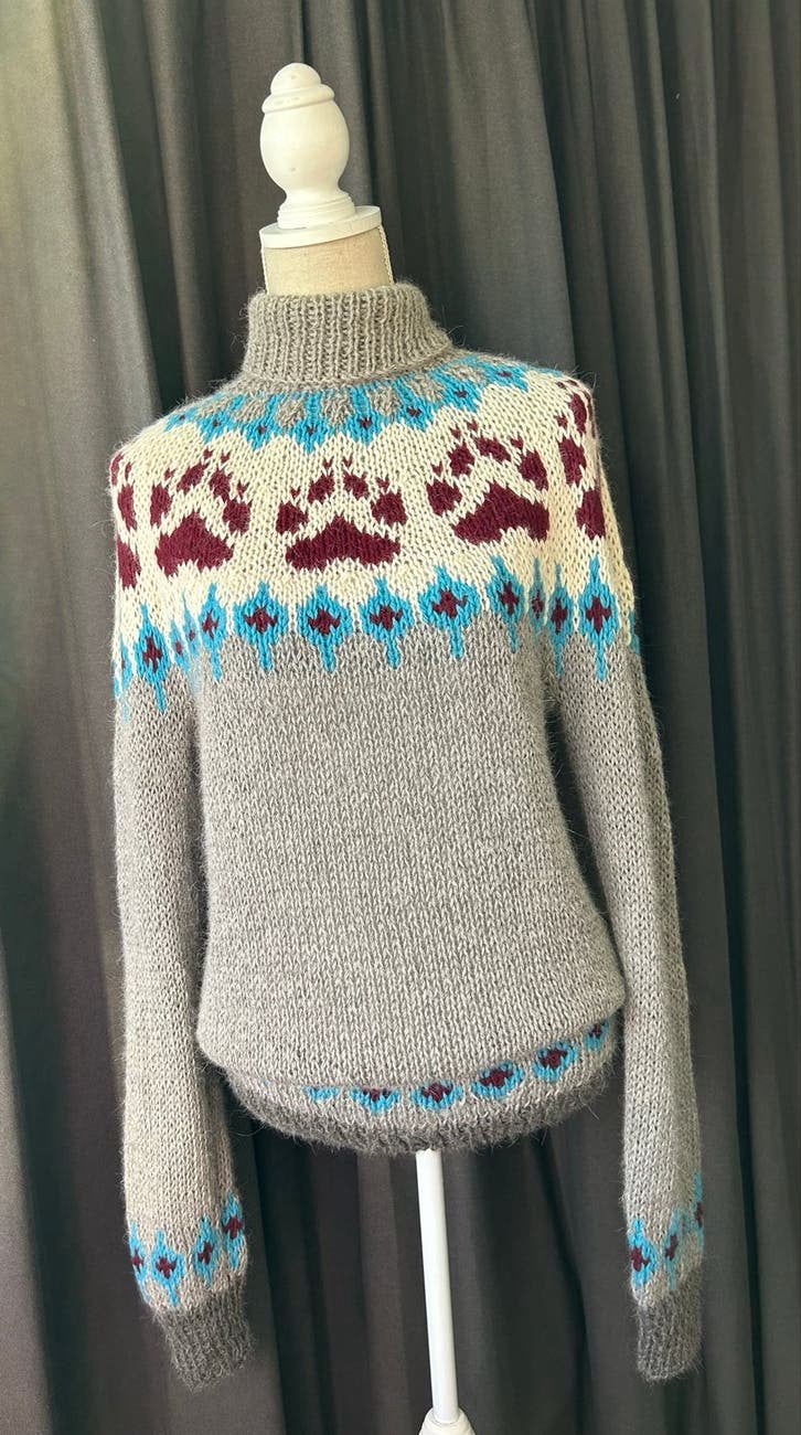 Nieuwe Noorse trui - maat 38-40, Ophalen of Verzenden, Nieuw, Maat 38/40 (M), Grijs