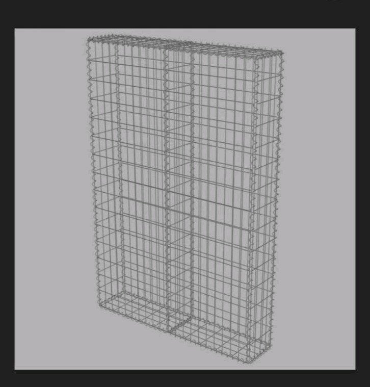 Schanskorf 150x20x100, Tuin en Terras, Schuttingen, Ophalen of Verzenden, Nieuw, Hout, 1 tot 2 meter