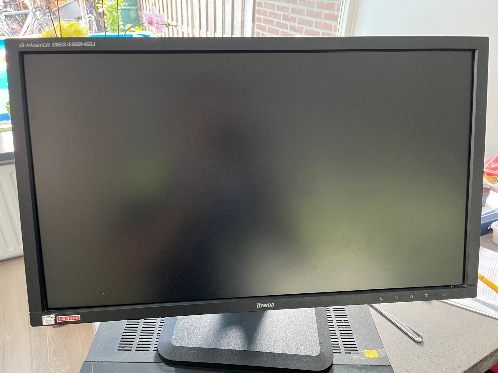 iiyama gb2488hsu gaming monitor, Computers en Software, IPS, HDMI, Full HD, Zo goed als nieuw