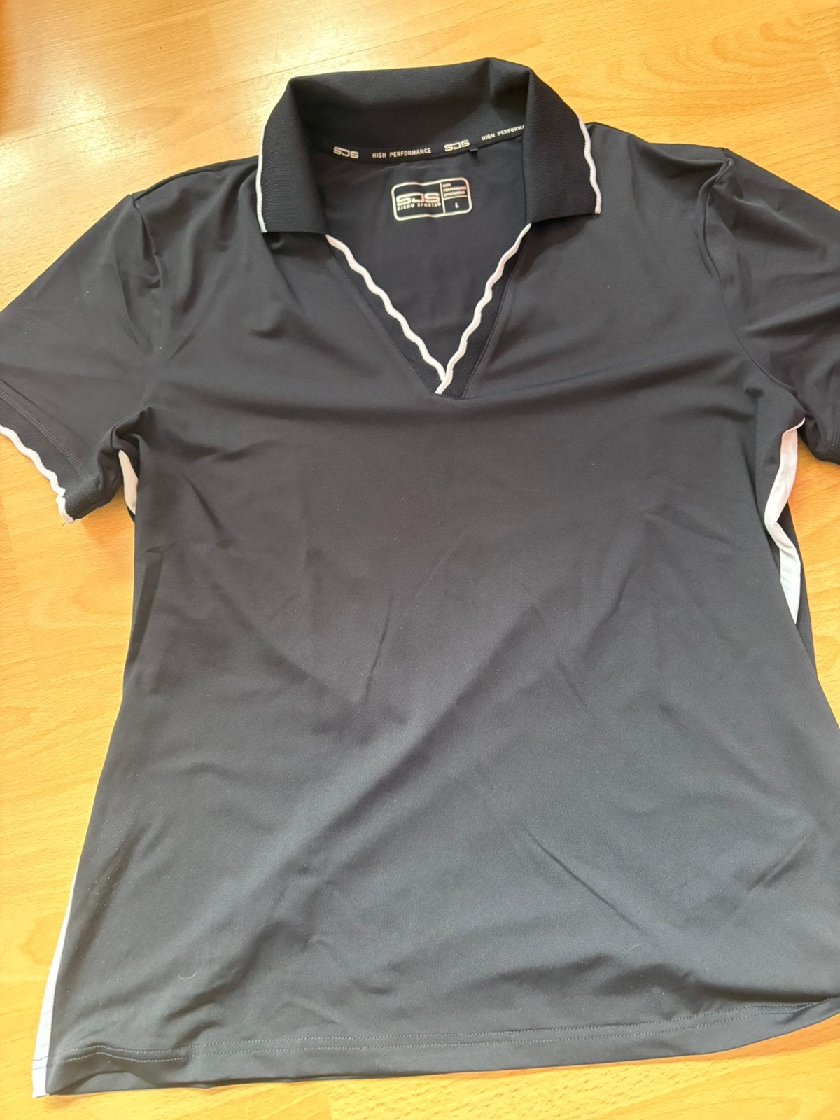 Sjeng polo maat L, donkerblauw, Sport en Fitness, Overige merken, L00, Ophalen of Verzenden, Zo goed als nieuw