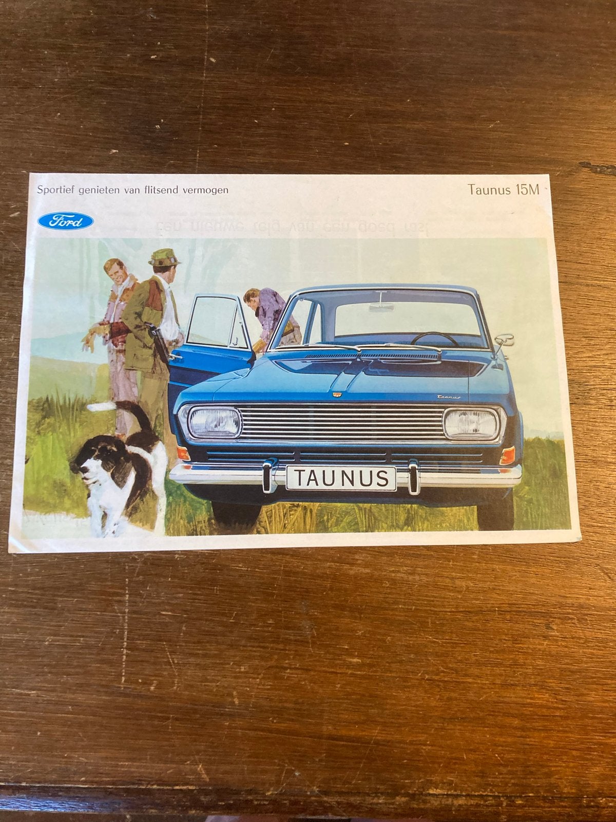 Ford Taunus Oldtimer Brochures (set van 6), Ophalen of Verzenden, Zo goed als nieuw, Ford