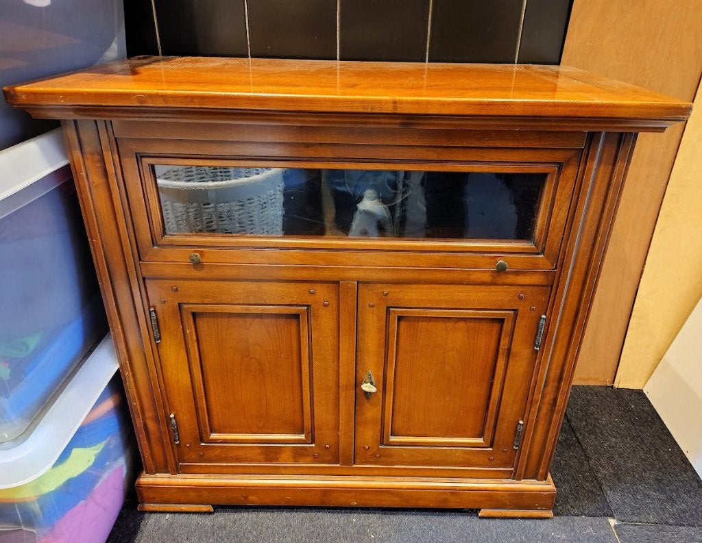 dressoir, Huis en Inrichting, Ophalen, Gebruikt, 50 tot 100 cm, Glas