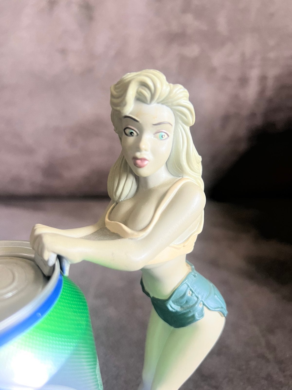 Vintage Bierblikhouder Meisje Daisy Mae., Verzamelen, Ophalen of Verzenden, Zo goed als nieuw, Overige typen, Overige merken