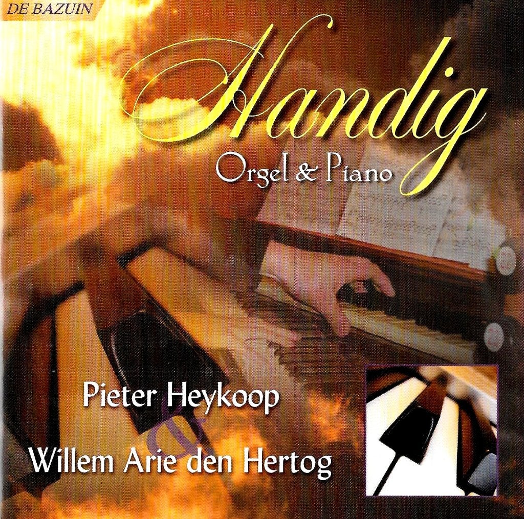 PIETER HEYKOOP / ORGEL & WILLEM ARIE DEN HERTOG / PIANO., Ophalen of Verzenden, Zo goed als nieuw, Koren of Klassiek