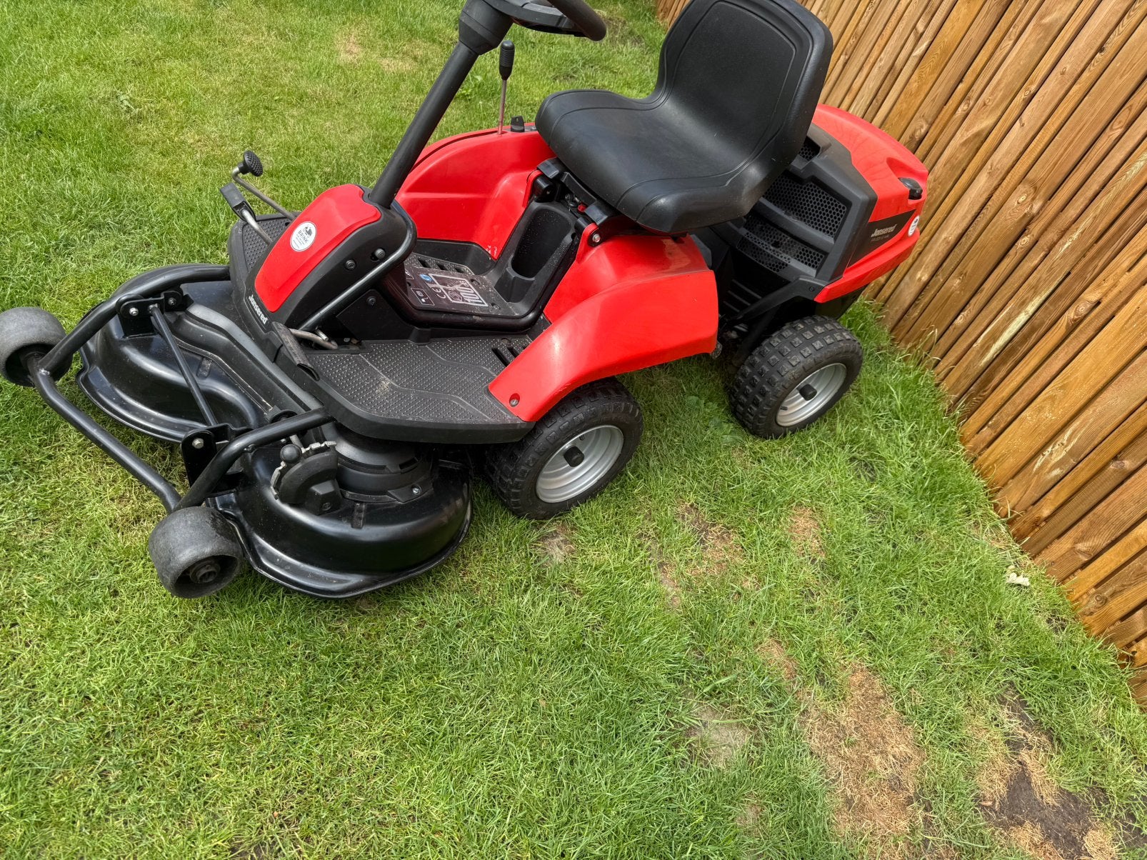 Jonsered FR 2312 MA zitmaaier Frontmaaier, Tuin en Terras, Zitmaaiers, Ophalen of Verzenden, Gebruikt, Mulchfunctie, Minder dan 90 cm