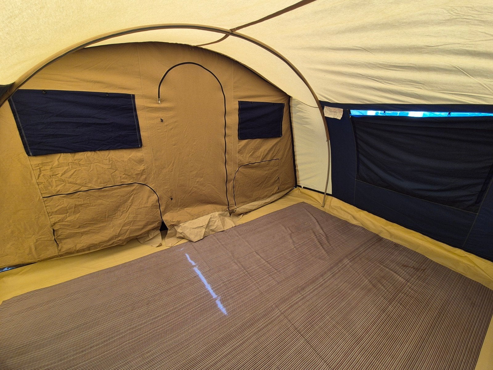 Vouwwagen CABANON STRATOS oa keuken, disselbak & fietsenrek, Ophalen, Meerkleurig, Cabanon, Aanwezig