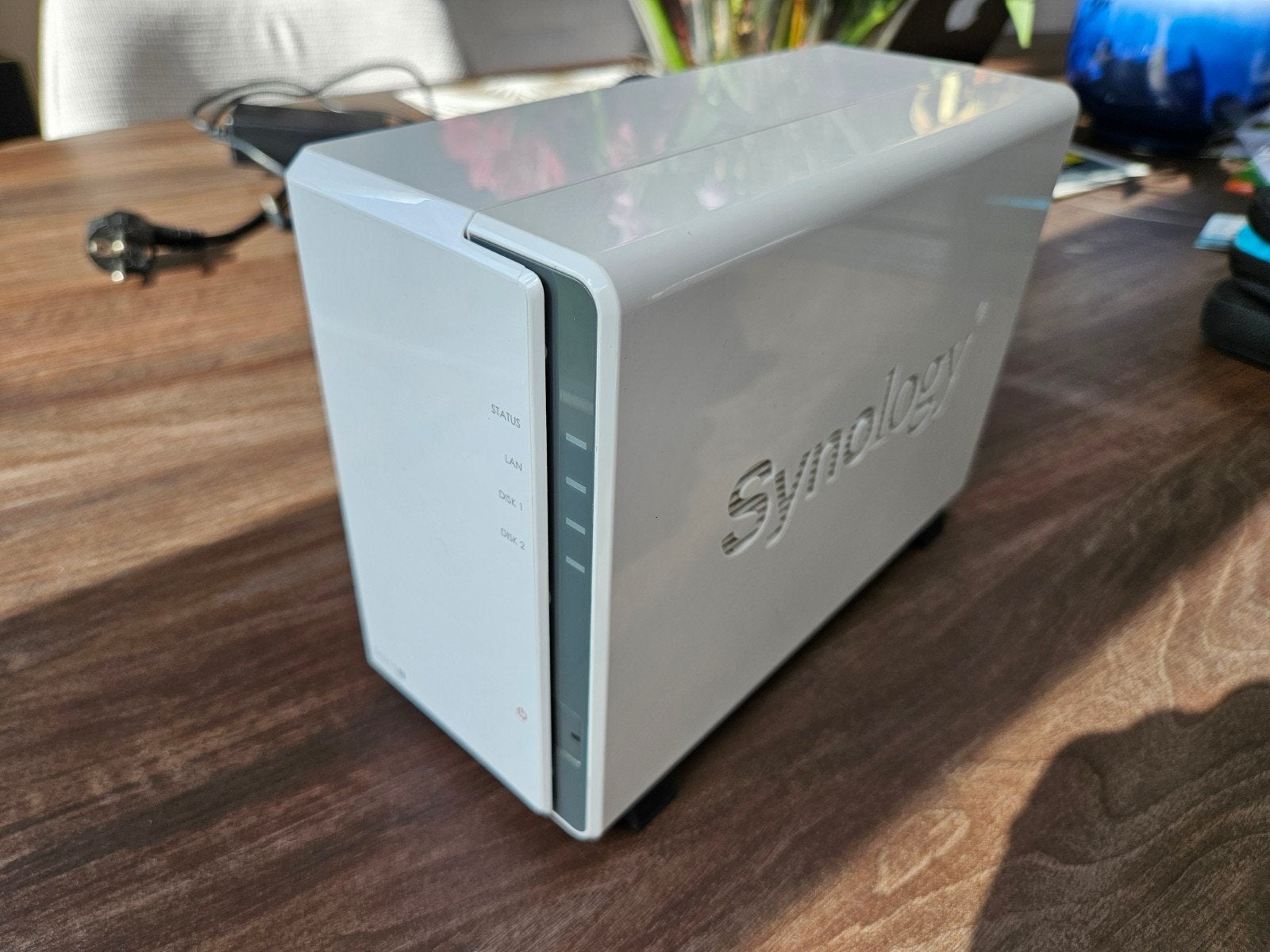 Synology DS215J NAS inclusief voeding, Computers en Software, NAS, Ophalen of Verzenden, Gebruikt