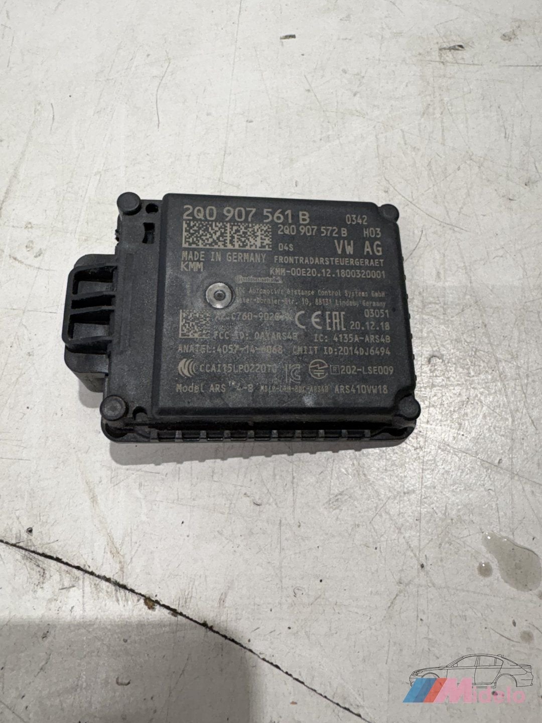 VW POLO 2G RADAR SENSOR 2Q0907561B, Gebruikt, -, Volkswagen, -
