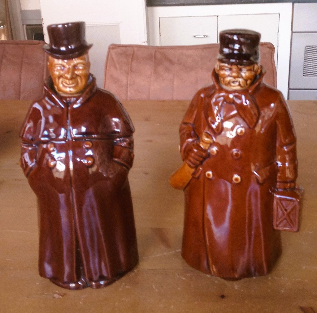 Mr. Pick Wick Whiskey decanters van keramiek, Antiek en Kunst, Ophalen of Verzenden