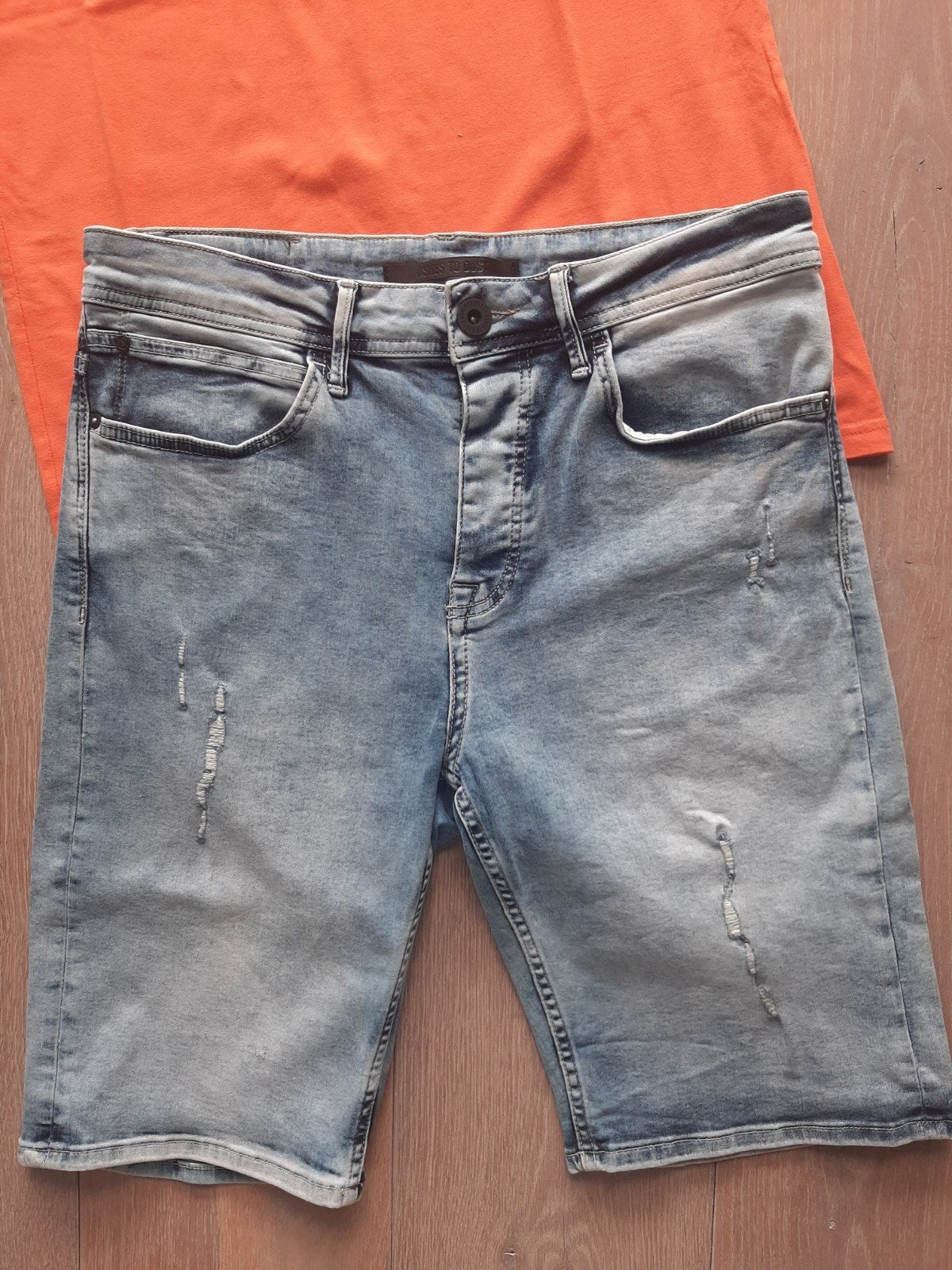 3/4 jeans Ashes to Dust The Sting, maat S, lichtblauw, Ashes to Dust, Blauw, W32 (confectie 46) of kleiner, Ophalen of Verzenden