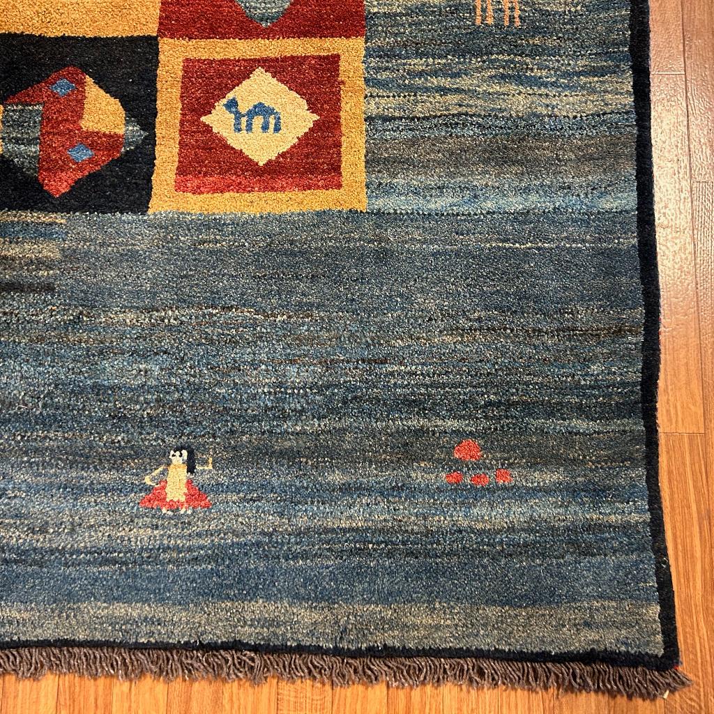 Trendy origineel Gabbeh tapijt - 300 x 200 cm – Vloerkleed, TTM Wonen, Meubels – (Perzische) Tapijten en Woonaccessoires, Taag 63, 2491 CS, Den Haag (Forepark)